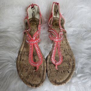 G by Guess Orange Bling flat Johnny2 shoes size 10